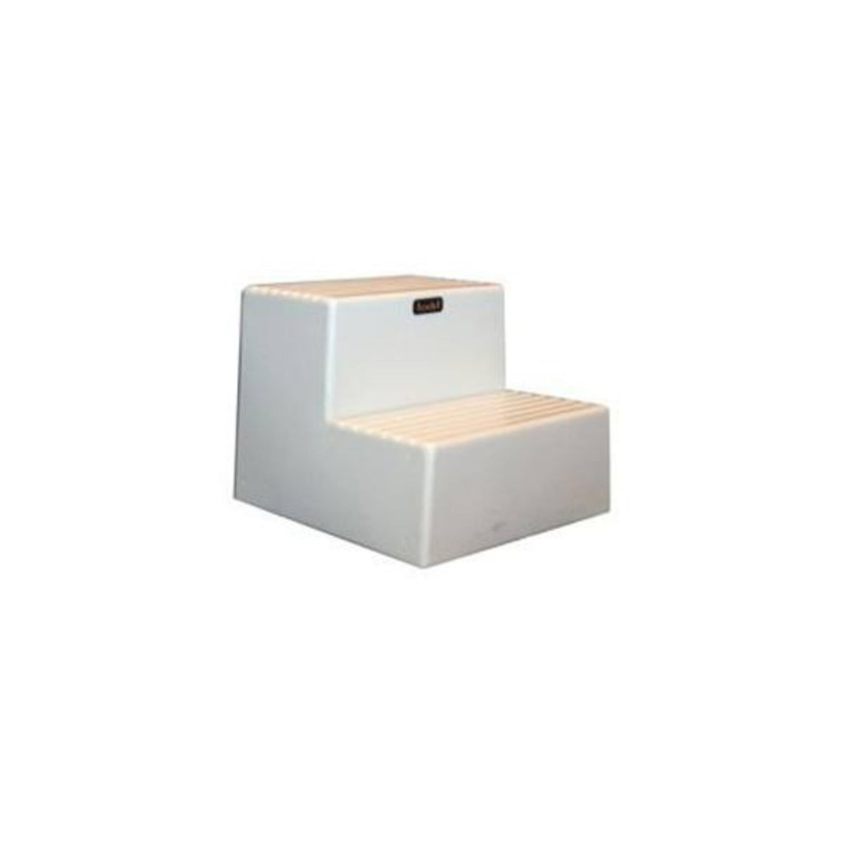 Todd Enterprises White Polyethylene Dock Boarding Step - Single or Double Step