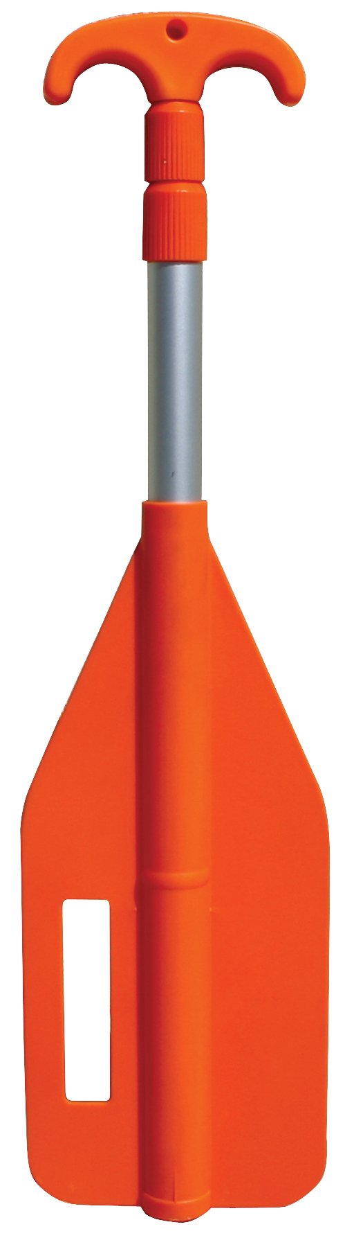 Airhead P-3 Telescoping Paddle with Boat Hook, 25.5 in - 72 in, Aluminum Shaft