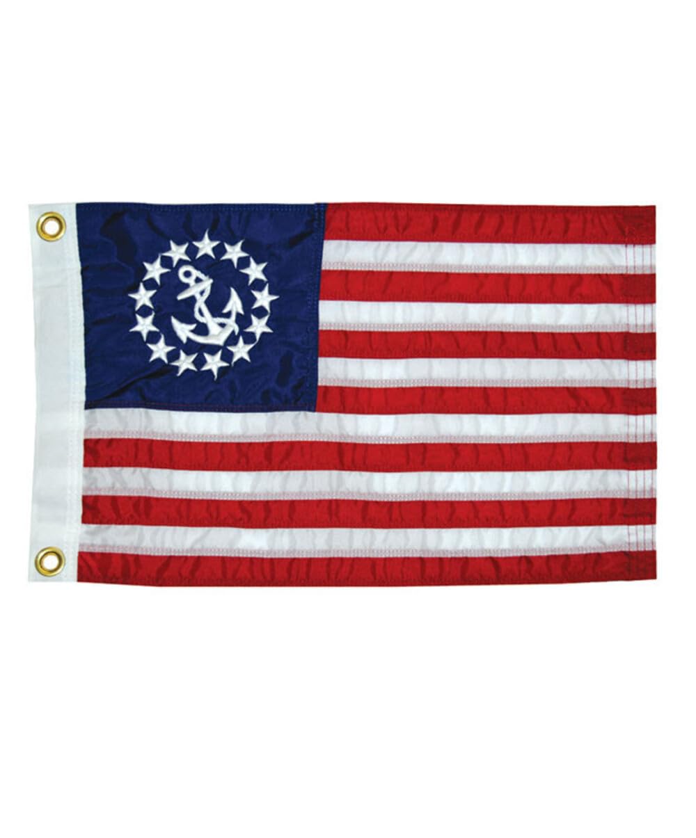 Taylor Made Products US Yacht Ensign Sewn Boat Flag, 20 inch x 30 inch