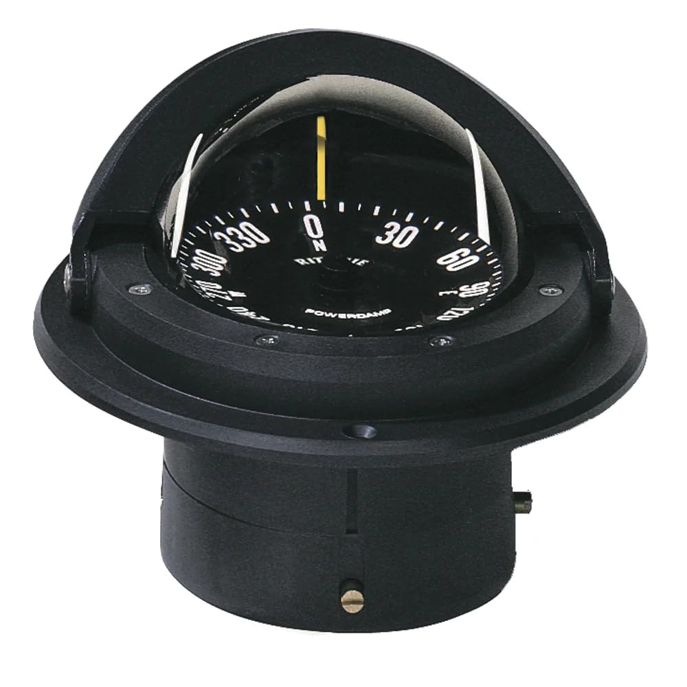 Ritchie Voyager F-82 3-Inch Flush Mount Boat Compass - White or Black