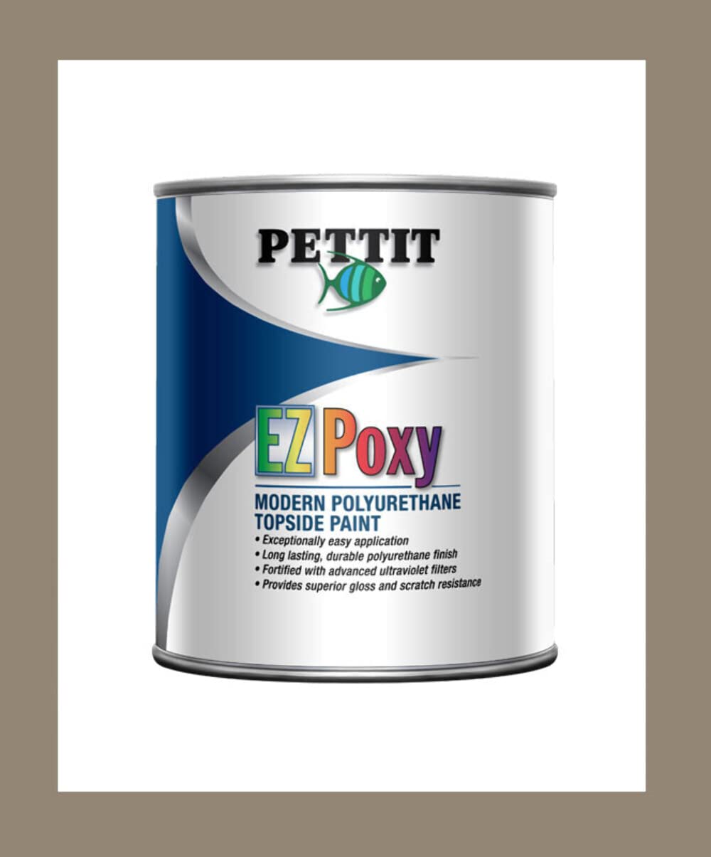 Pettit Shipendec Dull Dead Grass Topside Enamel Paint, Quart