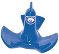 Greenfield 530-R Vinyl Coated Tri-Fluke River Anchor, 30 lb., Royal Blue