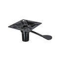 Attwood 238153-7 238 Series Seat Mount - Plated Steel, Forward Handle, 3 Degree Tilt