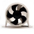 Attwood Turbo 4000 Series II In-Line Bilge Blower 1749-4, 12 Volt Water-Resistant, 4 Inch, White