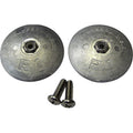 Lenco Trim Tab Sacrificial Anode Pair, 1 7/8 Inch, Medium, White, Part 15092-001