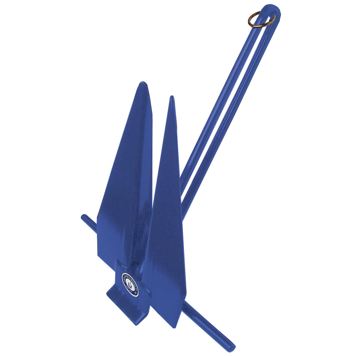 Greenfield 669-11-R Mechanical Slip-Ring Anchor, 8 lb, Royal Blue Coated