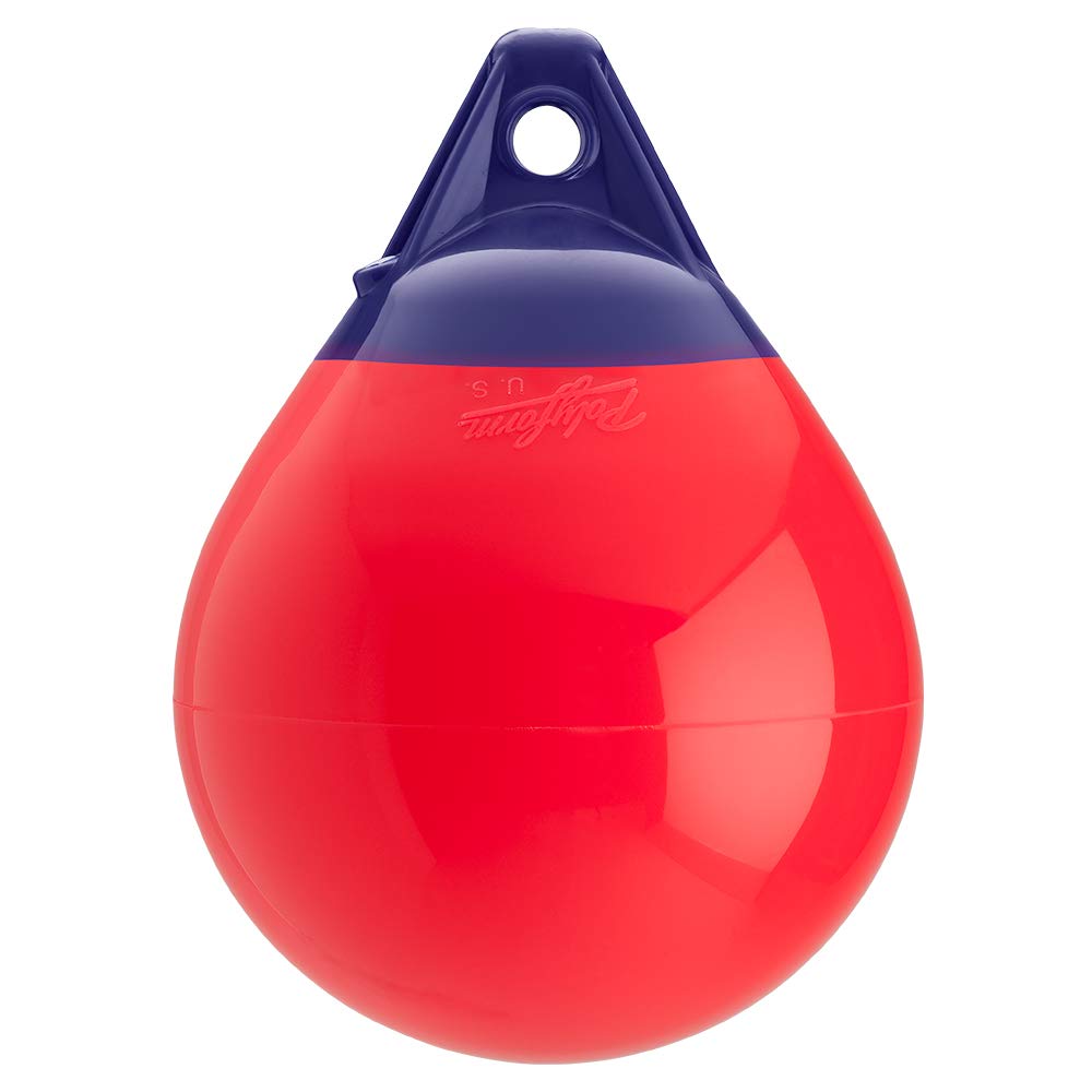 Polyform A-Series Round Buoy Fenders - Inflatable Vinyl Fenders, 8" to 20.5" Diameter