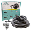 TACO Metals Rub Rail Kit V11-3426BBK70-2, 7/8 Inch x 70 Foot, Black