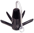 Greenfield Products Richter Anchor 625-B, 25 lb Black Coated Mushroom-Style Anchor for Boats Under 32 Feet