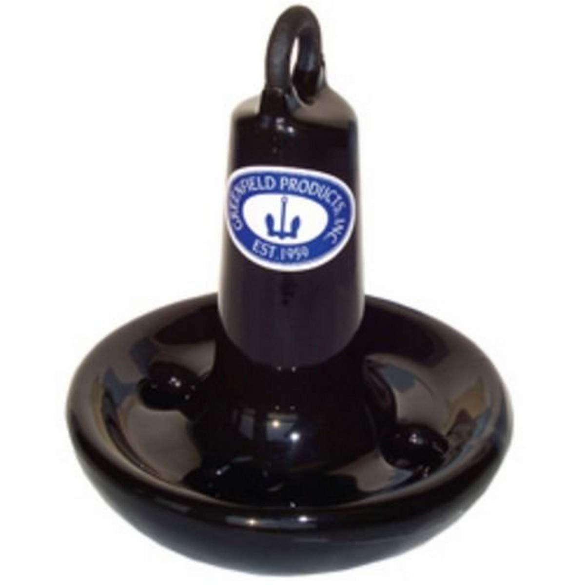 Greenfield Products 510 Black Coated Mushroom Anchor - 10 Pound Capacity for Kayaks, Canoes, PWC and Small Boats
