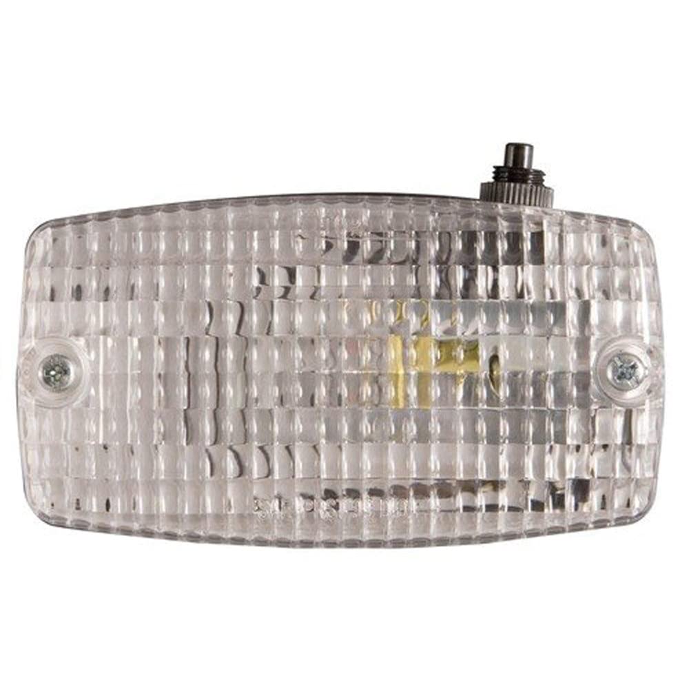 Optronics IL21CS Interior Dome Light with Switch, White, Surface Mount