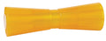 Tie Down Engineering 12 Inch Amber PVC Keel Roller, 5/8 Inch Shaft