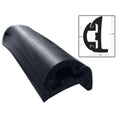 Taco Marine Semi-Rigid Rub Rail Kit - Black with Black Insert - V11-9795BBK50D-2