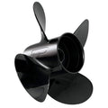 Turning Point Propellers Hustler 14x21 Aluminum Propeller, 4-Blade Right-Hand, Black, 21502131