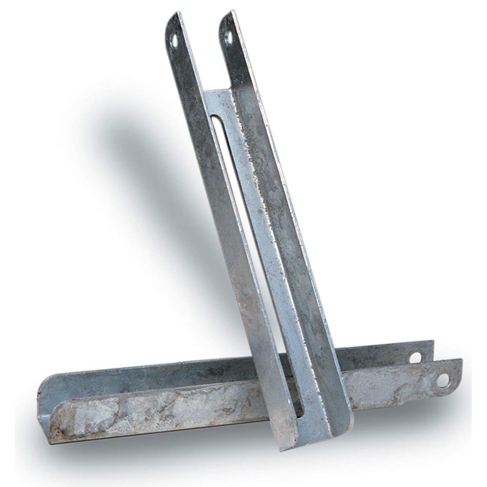 Tie Down Engineering 81230 Bunk Bracket, 12-5/8 Inch Universal Trailer Bunk Bracket, Sold as a Pair