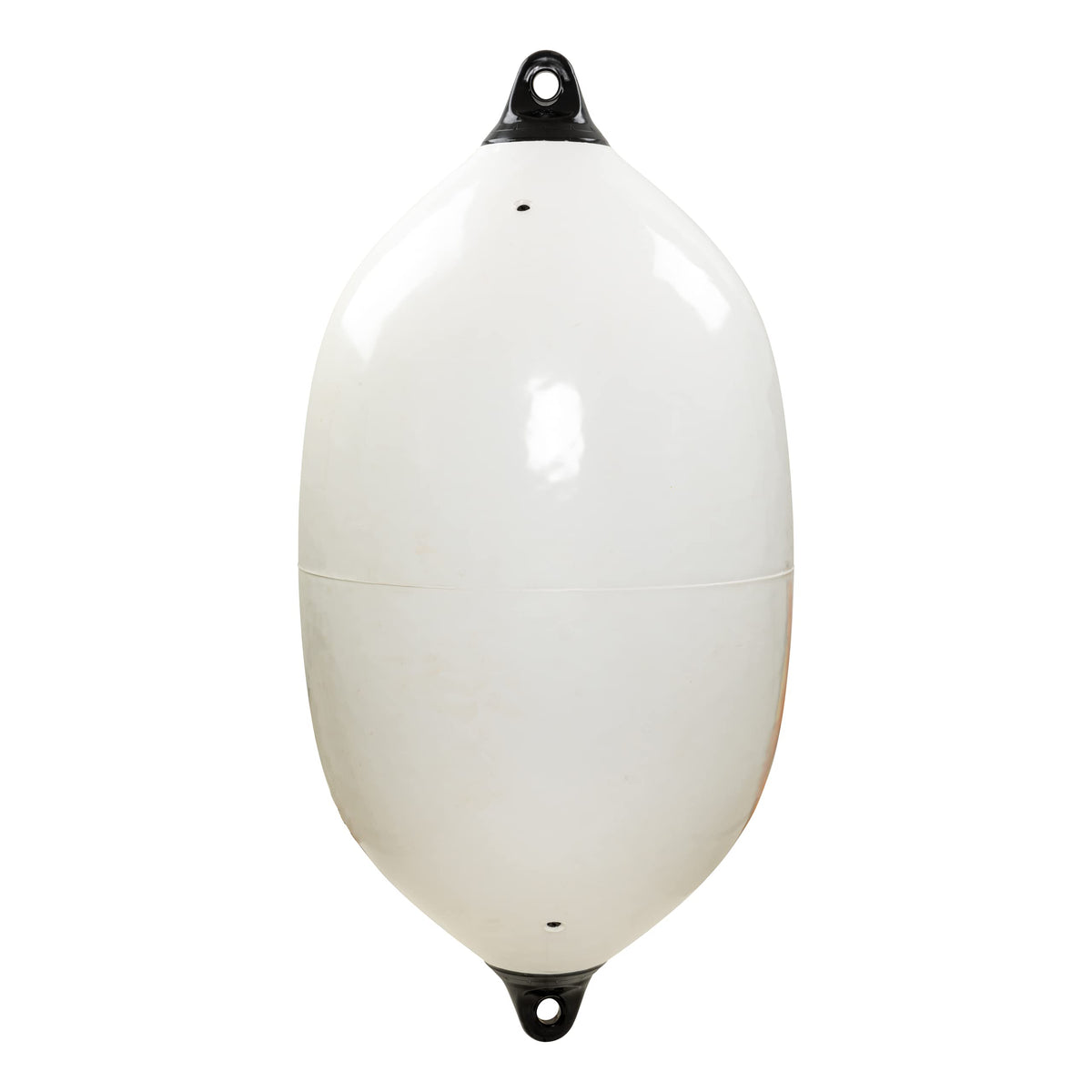 Taylor Made Products 1191 Tuff End Inflatable Vinyl Boat Fender, White, 12 x 35 Inches, Fits Boats 50 to 60 Feet
