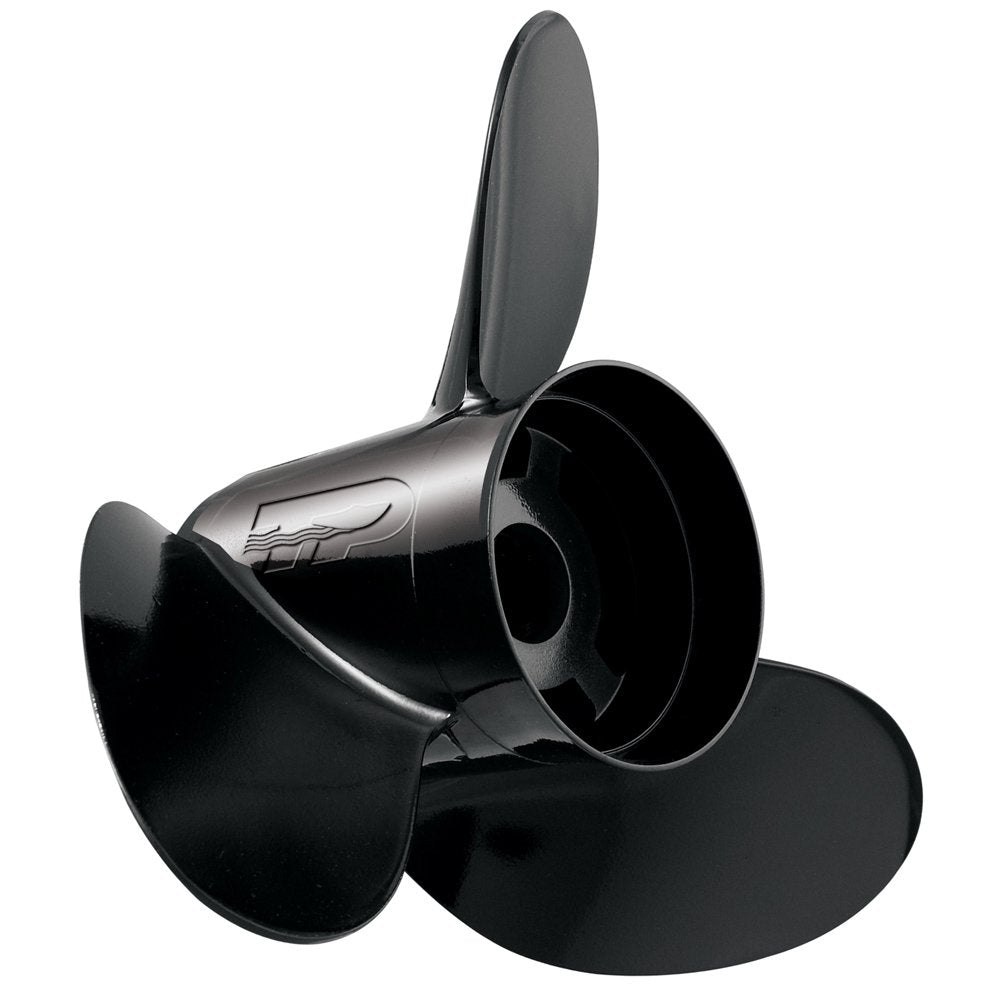Turning Point Propellers Hustler Aluminum Propeller 21111010, 9 x 10 3-Blade RH, Evinrude/Johnson 20-35 HP