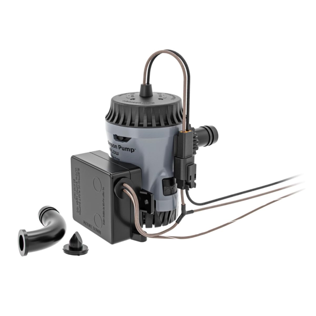 Johnson Pump 10-13636-01 Aqua Void Ultima Combo Bilge Pump, 12V 800 GPH