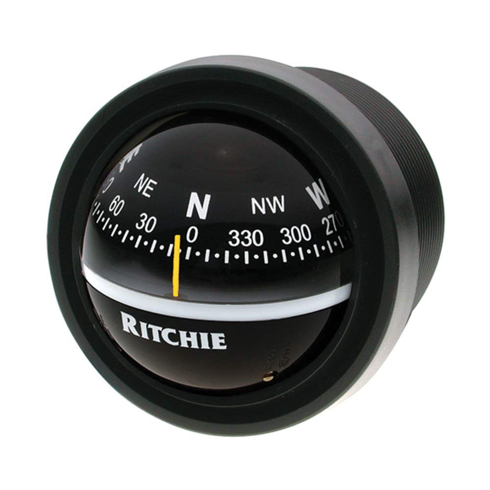 Ritchie Explorer V-57 Series Dash Mount Compass - Available in Black or White