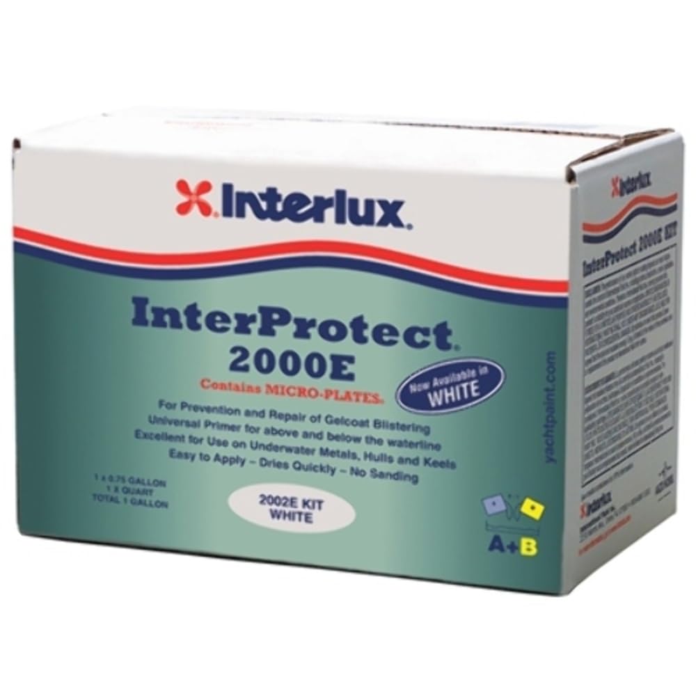 Interlux InterProtect Epoxy Barrier Coat Primer - Gray Gallon Kit & White Quart