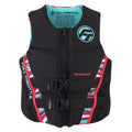 Full Throttle Women's Rapid-Dry Flex-Back Life Jacket - Pink, Small to X-Large