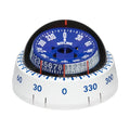 Ritchie X-Port Tactician XP-98W Surface Mount Sailing Compass, 3 Inch Tactical CombiDial, White with Blue Dial