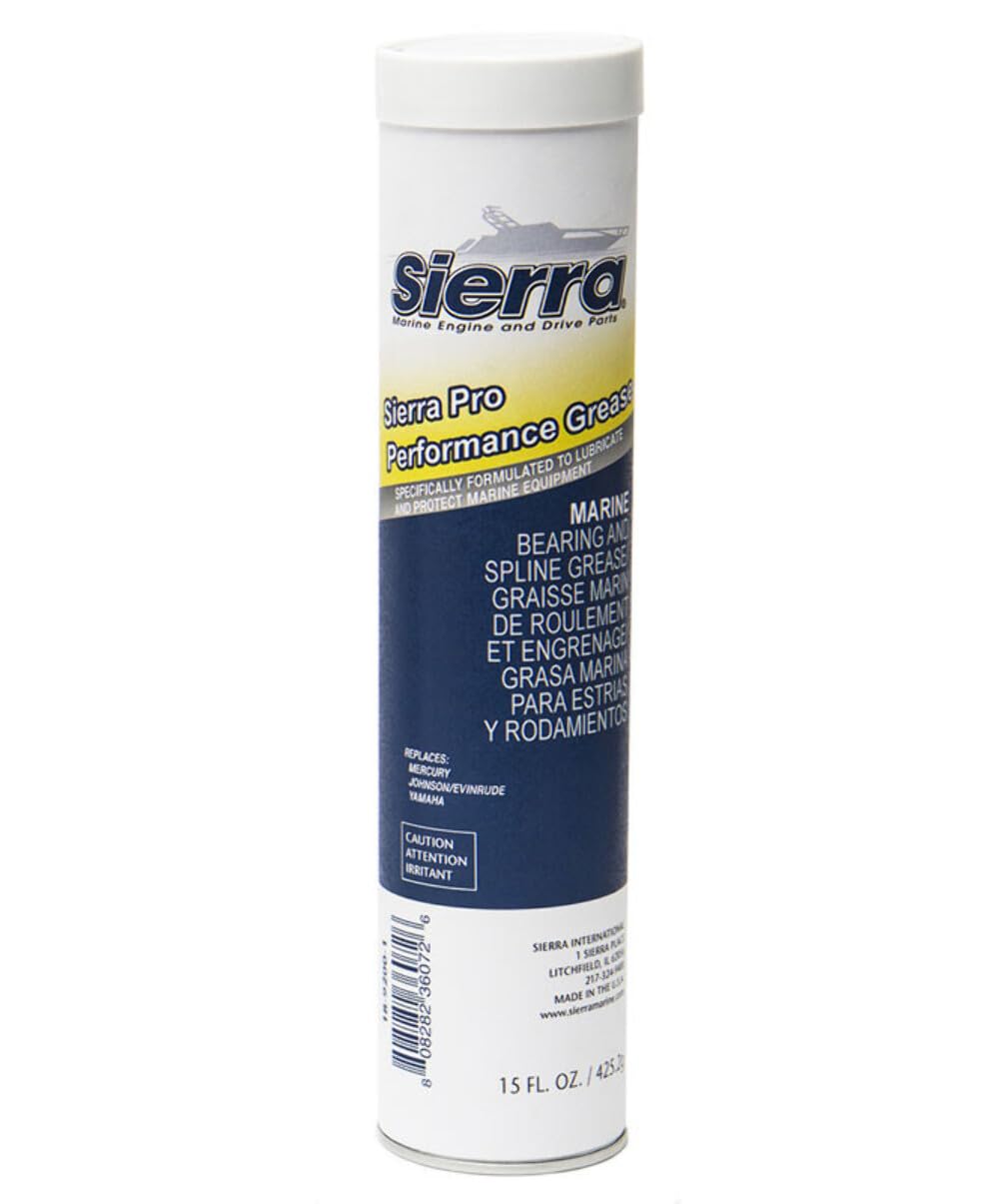 Sierra Marine Bearing Grease 18-9220-1, 15 oz Tube, White