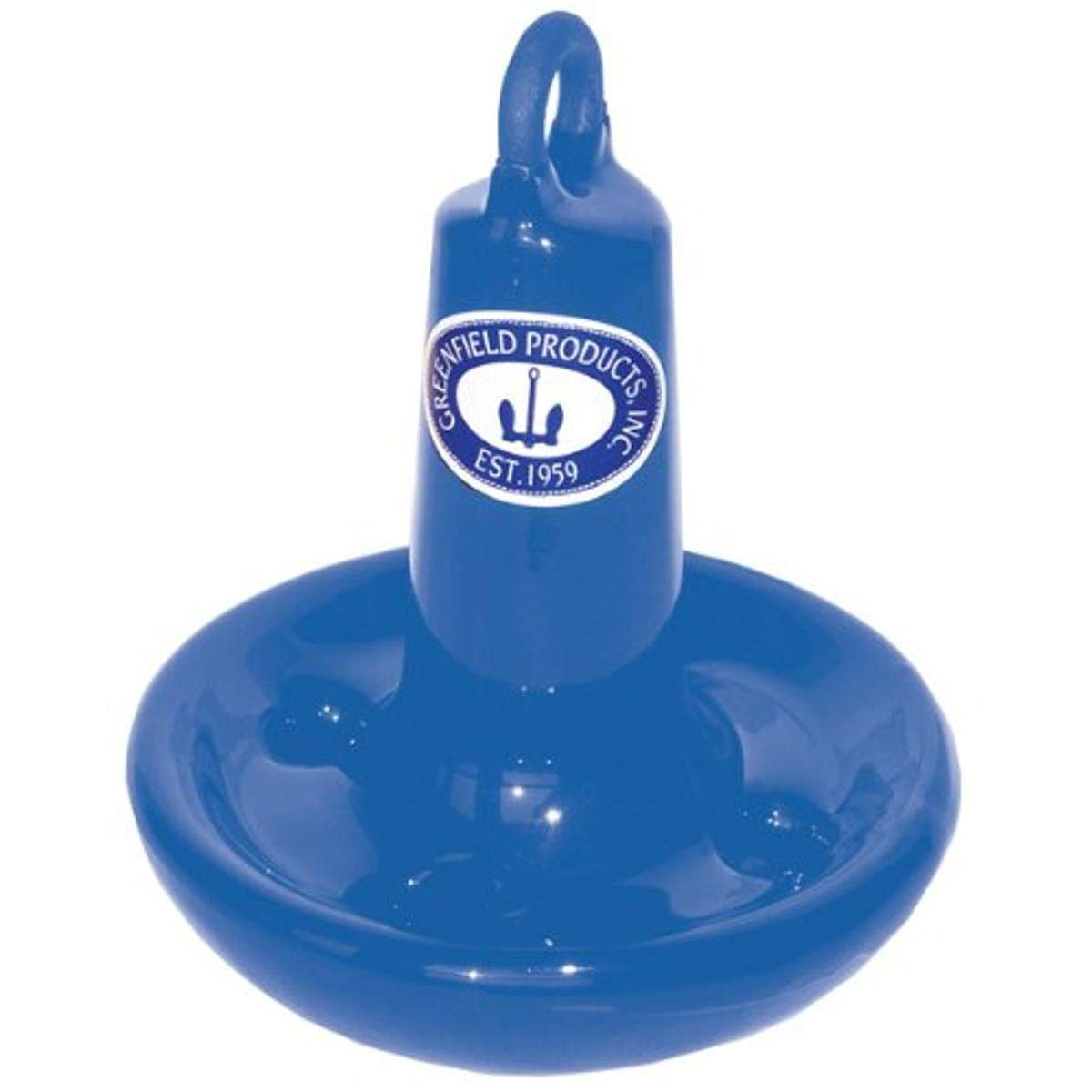 Greenfield Products 510-R Cast Iron Mushroom Anchor, 10 lb, Royal Blue