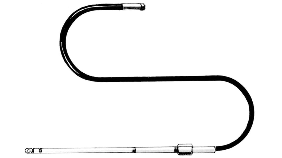 Ezy-Glide Replacement Steering Cable for Ezy-Stik 830, 840 & 870 and EZY Stik II/III - Available in 7' to 15' Lengths