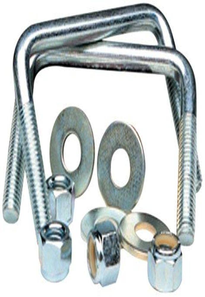 Tie Down Engineering Square Marine U-Bolts, 1/2 in.-13 Thread, Pair - Available in 3-1/8" x 3" to 4-1/8" x 3"