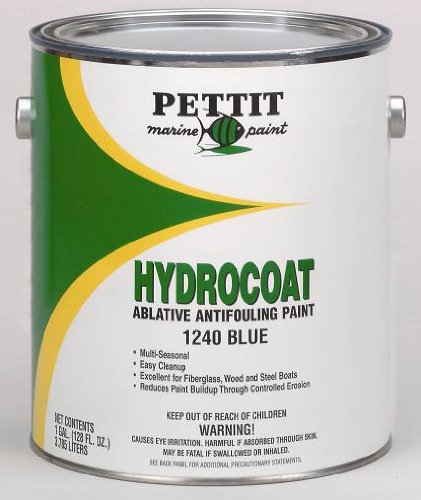 Pettit Paint Hydrocoat Blue Ablative Antifouling Bottom Paint, Gallon (1124006)