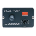Rule Deluxe 3-Way Panel Lighted Switch, 12 Volt Rocker Switch, Model 41