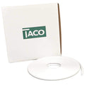 TACO Metals Flexible Vinyl Rub Rail Insert, Arctic White, 1 Inch H x 0.5 Inch W x 600 Inch D, V12-0303WHA50-1