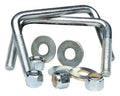 Tie Down Engineering Square U-Bolts, 3/8 in.-16 Thread, Grade 8 Alloy Steel, Pair - Available in 3 in. and 4 in. Lengths