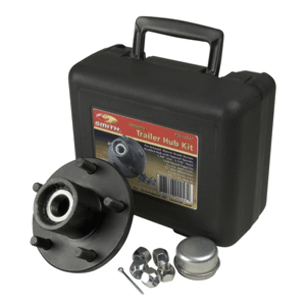 CE Smith Trailer Hub Kit, 1-1/16 Inch Stud, 5 x 4-1/2 Inch Bolt Pattern, 13311