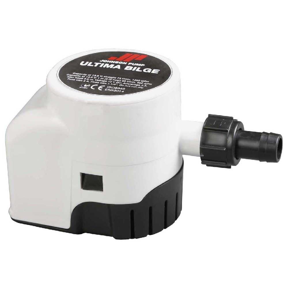 Johnson Pump 32-47261-002 Ultima 1250 GPH Automatic Bilge Pump, 12V