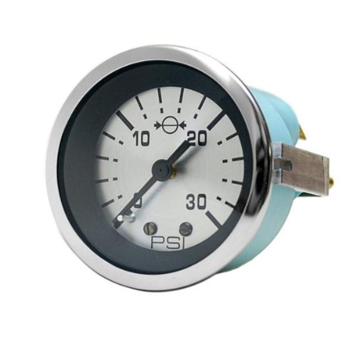 Sierra 63481P Sterling 2 Inch Outboard Water Pressure Gauge Kit, 30 PSI, Includes Fittings and 20 Feet of Tubing
