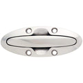 Attwood 4-1/2 Inch Flush Cleat, Countersunk, 316 Stainless Steel, Model 66510-7