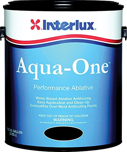 Interlux Aqua-One Performance Ablative Antifouling Bottom Paint, Blue - Available in Quart to 1 Gallon