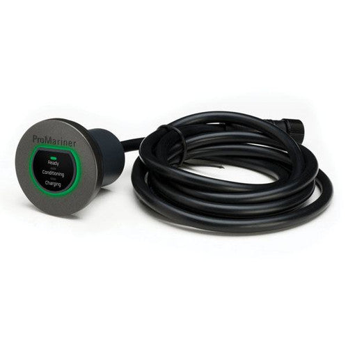 ProMariner ProTournament Elite Charge Status Remote, Tri-Color LED, 12-Foot Cable