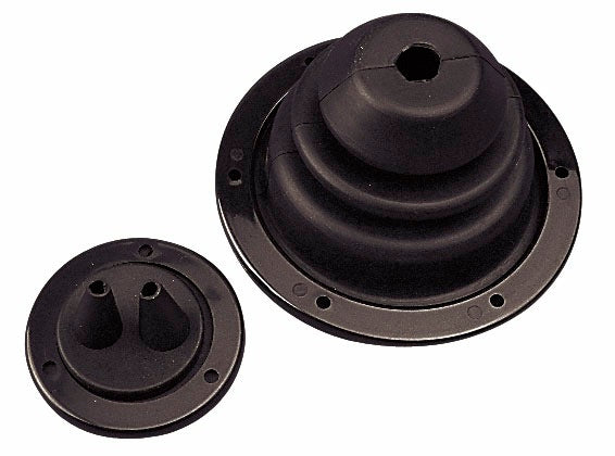 Sea-Dog Motor Well Boot, 3 Inch, Black Molded Rubber, Part 521630