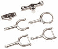 Sea-Dog Top Mount Oar Lock 580450-1, Chrome Plated Zinc, Aluminum-Safe
