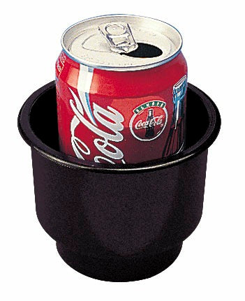 Sea-Dog 588061 Flush Mount Combo Drink Holder with Drain Fitting, White, 3-3/4 Inch