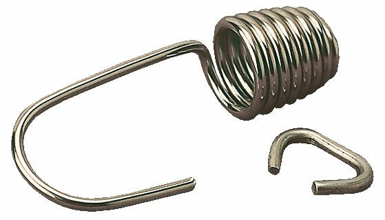 Sea-Dog Stainless Steel Shock Cord Hook and Crimp Set, 2 Hooks and 2 Crimps (657066-1)