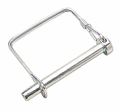 Sea-Dog Coupler Pin 751010-1, 1/4 Inch Square Trailer Coupler Locking Pin, Electro-Galvanized Steel