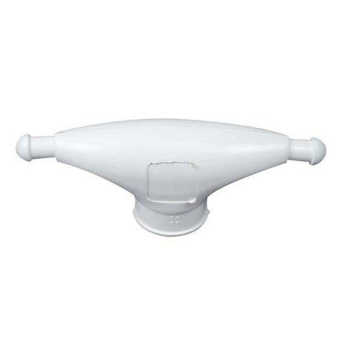 Whitecap Industries Rubber Spreader Boot, Small, White, Pair, S-9202P