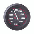 Sierra 57900P Amega 3 Inch Speedometer Kit, 65 MPH, Black Dial