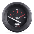 Sierra 57903P Amega Oil Pressure Gauge, 2 Inch Dial, 0-80 PSI