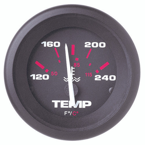 Sierra 57904P Amega 2 Inch Water Temperature Gauge, 120-240 F, I/O-IB
