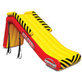 SportsStuff Spillway 8 ft Inflatable Pontoon Boat Slide, Yellow and Red